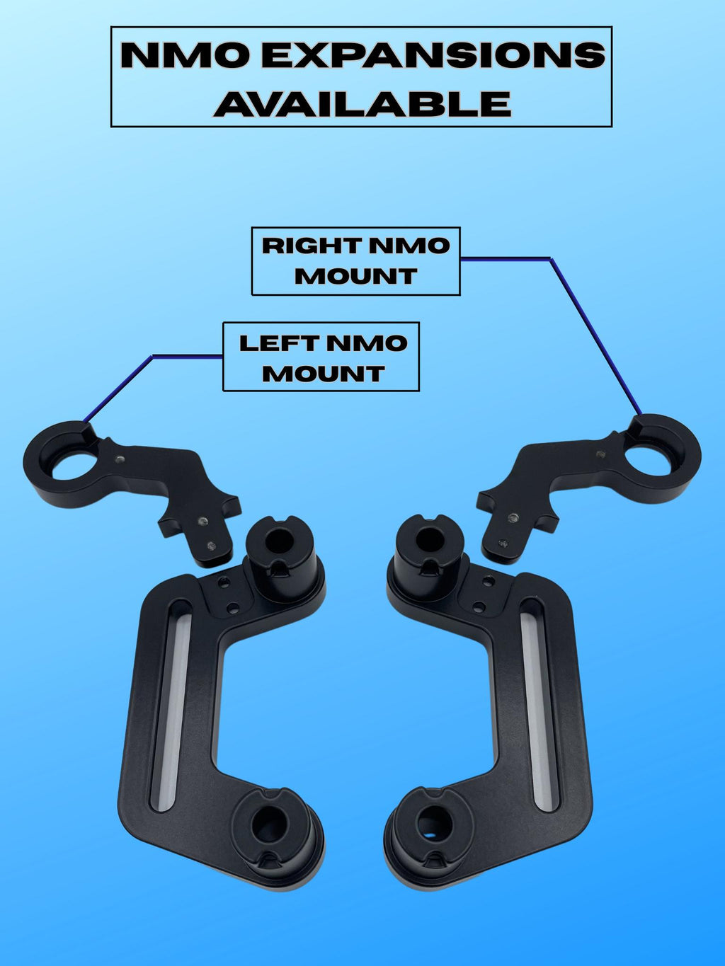 Jeep JL and JT Cowl Light Bracket Pair