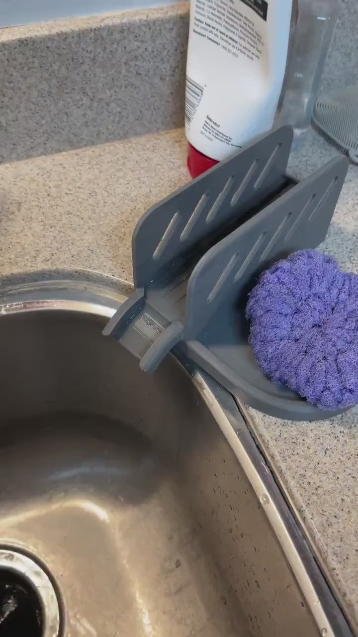 Sponge Holder with Drain